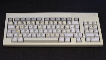 The Amiga 1000 keyboard is completed.